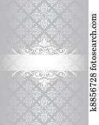 Silver vintage background Silver vintage background