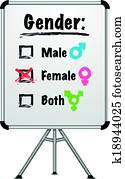 whiteboard gender