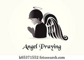 מלאך מתפלל, לוגו, וקטור