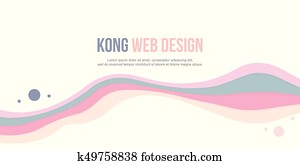 Abstract background header website wave colorful Abstract background header website wave colorful