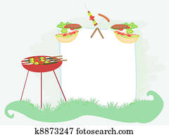Barbecue Party Invitation Barbecue Party Invitation
