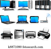 computadores, impressoras, tecnologia