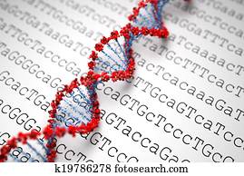 DNA background DNA background