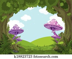 Fantasy landscape Fantasy landscape