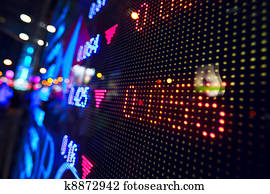 stock market price display abstract stock market price display abstract