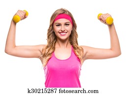 Sporty woman Sporty woman