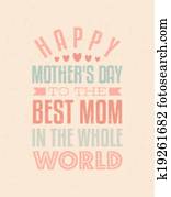 יום האם, כרטיס של דש