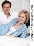 한 쌍, 자고 있게 하고 있는 것