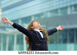 business woman breath business woman breath