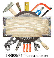 Construction background Construction background