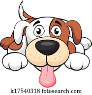Cute dog cartoon Cute dog cartoon