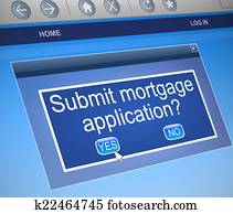 Mortgage concept. Mortgage concept.