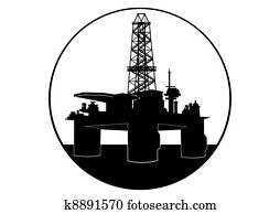 Oil drilling rig Oil drilling rig