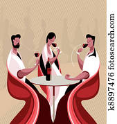 Taste wine Taste wine