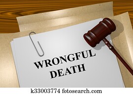 Wrongful Death concept Wrongful Death concept