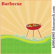 Barbecue Party Invitation Barbecue Party Invitation
