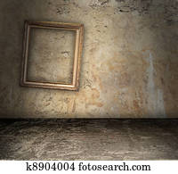 Bare Room With Crooked Picture Frame Bare Room With Crooked Picture Frame