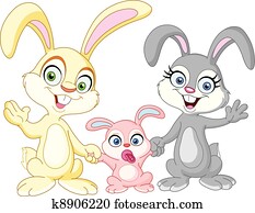Bunnies family