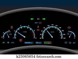 Car dashboard background Car dashboard background