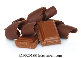 Chocolate shavings Chocolate shavings
