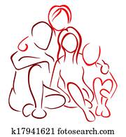 Family with children