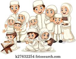 muslim, familie