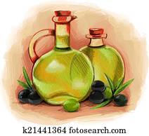 Olive Oil Set Olive Oil Set