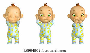 Three Wise Babies Three Wise Babies