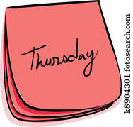 Thursday Note