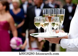 חתונה, שרת, ו, הסעדה