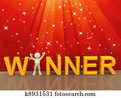 3d winner man 3d winner man