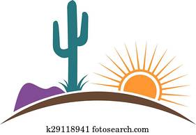 Arizona desert logo Arizona desert logo