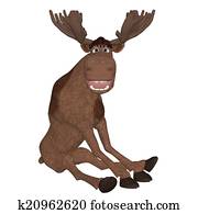 cartoon moose cartoon moose