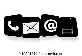contact us icons