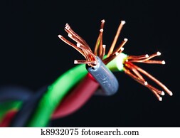 Electrical cable. Electrical cable.