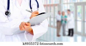 hands, dēļ, la, medicīnas students, doctor.