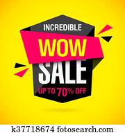 Incredible Wow Sale banner