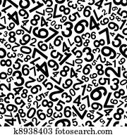 seamless, hintergrund, mit, zahlen seamless, hintergrund, mit, zahlen