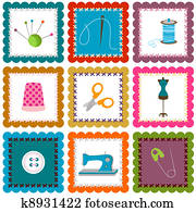 sewing elements sewing elements