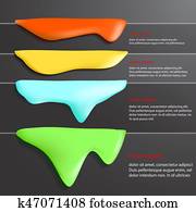 the paint flowing down the paint flowing down