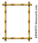 Bamboo Blank Frame