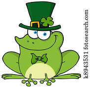 Happy Leprechaun Frog Happy Leprechaun Frog