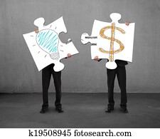 samling, gåder, hos, pære, og, penge, udtrækninger