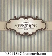 Vintage frame Vintage frame