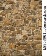 Masonry rock wall