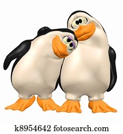 Penguins in Love Penguins in Love