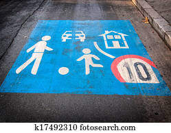 Playground sign Playground sign