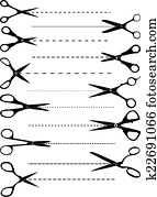 Set of scissors Set of scissors