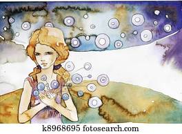 abstrakt, hintergrund