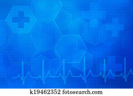 abstratos, médico, fundo